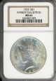 1923 $1 NGC MS63 Patriot Collection