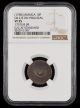 (1758) Jamaica 10 Pence Counterstamp on Peru 1757 LM JM Real NGC VF35 Counterstamp XF Standard