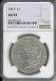 1901 $1 NGC AU53