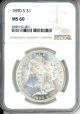 1890 S $1 NGC MS60
