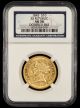 1843 $10 Gold Doubled 843 NGC AU58 SS Republic Shipwreck