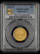 1843 O Small Letters $5 Gold PCG AU55