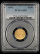 1851 $2.5 Gold PCGS AU55