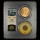 1854 $20 Small Date PCGS AU58 SS Central America with One Pinch of California Gold