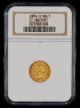 1854 O $2.5 NGC AU53