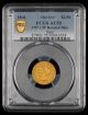 1866 $2.50 Gold PCGS AU55 Mint Error 175 Degree CW Rotated Dies 