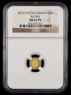1874/3 California Gold 50 Cent NGC MS62PL BG-945