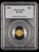 1874 California Gold 50 Cent BG-930 PCGS AU58