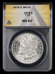 1878 7TF $1 ANACS MS61