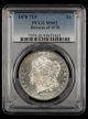 1878 7TF Rev of 78 $1 PCGS MS62