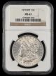 1878 8TF $1 NGC MS63