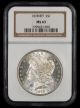 1878 8TF $1 NGC MS63