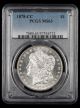 1878 CC $1 PCGS MS63