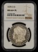 1878 S $1 NGC MS66+ PL