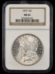 1879 $1 NGC MS63