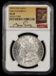 1879 O $1 NGC AU58 VAM 4 O/Horizontal O Top 100 Bill Fivaz Signature Label