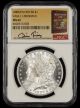 1880/9 S $1 VAM 11 Medium S NGC MS65 Hot 50 Bill Fivaz Signature Label