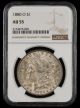 1880 O $1 NGC AU55