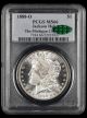 1888 O $1 PCGS MS66 CAC Jackson Hole The Michigan Collection
