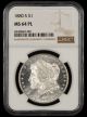 1880 S NGC MS64 PL