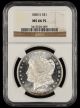 1880 S $1 NGC MS66PL