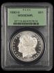1880 S $1 NGC MS66 DMPL OGH
