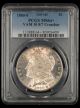 1880 S $1 VAM 10 8/7 Crossbar PCGS MS64+ Top 100