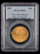 1881 $10 Gold PCGS MS62 Rive d'Or Collection