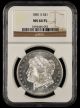 1881 S $1 NGC MS64PL