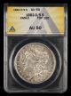 1882 O/S $1 ANACS AU50 VAM-3 Top 100