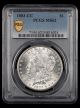 1883 CC $1 PCGS MS62
