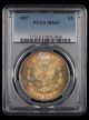 1887 $1 PCGS MS63 Toned
