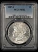 1887 S $1 PCGS MS62