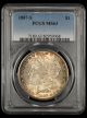 1887 S $1 PCGS MS63