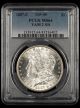 1887 S $1 PCGS MS64 VAM-2 S/S Top 100