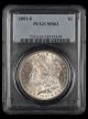 1891 S $1 PCGS MS63