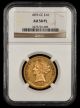 1893 CC $10 Gold NGC AU58PL