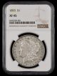 1893 $1 NGC XF45