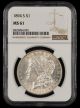 1894 S $1 NGC MS61