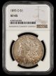 1895 O $1 NGC XF45