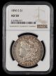 1896 S $1 NGC AU50
