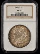 1897 O $1 NGC MS61