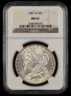 1897 O $1 NGC MS61