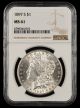 1897 S $1 NGC MS61