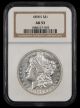 1898 S $1 NGC AU53