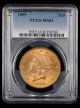 1899 $20 Gold PCGS MS63