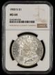 1900 S $1 NGC MS64