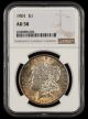 1901 $1 NGC AU58