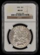1902 $1 NGC MS63