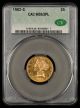 1902 S $5 Gold CAC MS63 PL